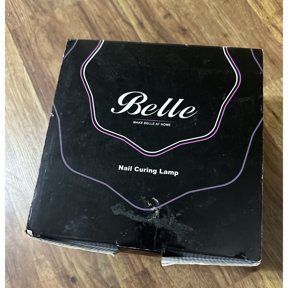 Belle UV/LED‎ Rechargeable Nail Lamp With Original Box